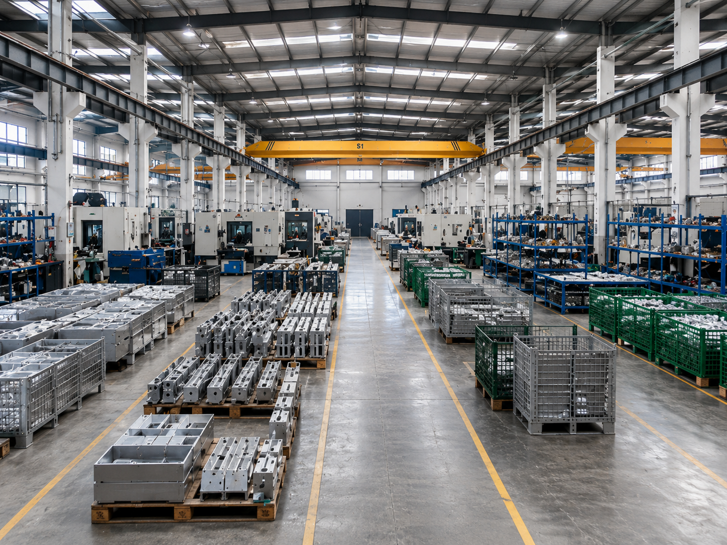Rayhanna manufacturing floor